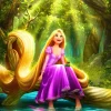 Tenyo D1000-054 Jigsaw Puzzle Disney Tangled Rapunzel (1000 Pieces) Flash Sale