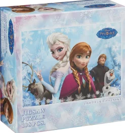 Tenyo Japan Jigsaw Puzzle D-108-750 Disney Frozen (108 Pieces) Outlet