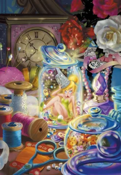 Tenyo Japan Jigsaw Puzzle D-108-704 Disney Tinker Bell (108 Pieces) Fashion