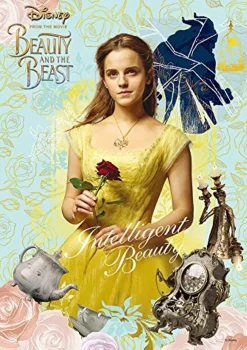 Tenyo Japan Jigsaw Puzzle D108-804 Disney Beauty And The Beast True Love (108 Pieces) Clearance
