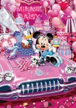 Tenyo Japan Jigsaw Puzzle D-108-735 Disney Minnie & Daisy (108 Pieces) Fashion