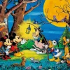 Tenyo Japan Jigsaw Puzzle D-108-812 Disney Mickey's Saturday Night (108 Pieces) Hot