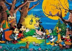 Tenyo Japan Jigsaw Puzzle D-108-812 Disney Mickey's Saturday Night (108 Pieces) Hot