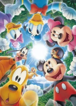 Tenyo Japan Jigsaw Puzzle D-108-734 Disney Mickey Mouse (108 Pieces) Shop