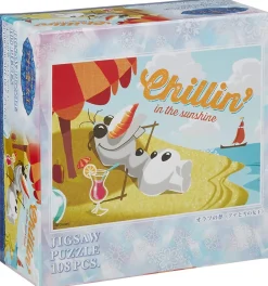 Tenyo Japan Jigsaw Puzzle D-108-756 Disney Frozen Olaf (108 Pieces) Clearance