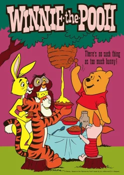 Tenyo Japan Jigsaw Puzzle D108-798 Disney Winnie The Pooh Let's Eat Hunny (108 Pieces) Cheap