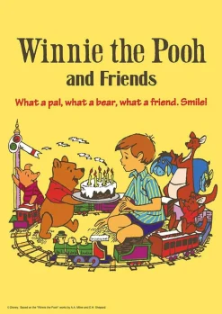 Tenyo Japan Jigsaw Puzzle D108-797 Disney Winnie The Pooh Surprise Cake (108 Pieces) Outlet