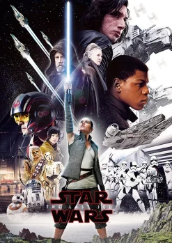 Tenyo Japan Jigsaw Puzzle W-108-668 Star Wars The Last Jedi (108 Pieces) Discount