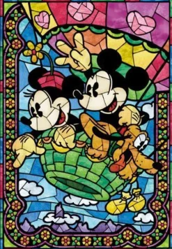 Tenyo Japan Jigsaw Puzzle D-108-732 Disney Mickey Balloon Journey (108 Pieces) Store