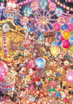 Tenyo Japan Jigsaw Puzzle D108-783 Disney And Friends Twilight Park (108 Pieces) Online