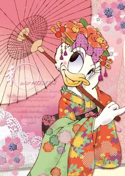 Tenyo Japan Jigsaw Puzzle D108-003 Japanese Modern Daisy Duck (108 Pieces) Discount
