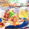 Tenyo Japan Jigsaw Puzzle D-108-817 Disney Chip 'N Dale Sweet (108 Pieces) Best