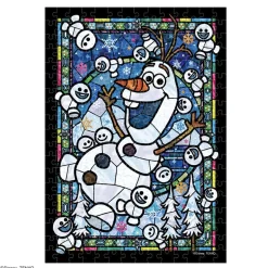Tenyo Japan Jigsaw Puzzle Dsg-266-967 Disney Frozen Olaf Staind Glass (266 Pieces) Cheap
