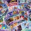 Tenyo Japan Jigsaw Puzzle D108-005 Disney Animation History 55 Animations (108 Pieces) Outlet