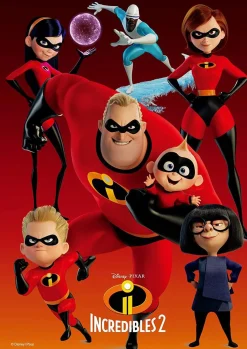 Tenyo Japan Jigsaw Puzzle D-108-814 Disney Incredibles 2 (108 Pieces) Sale