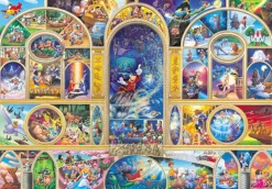 Tenyo Japan Jigsaw Puzzle D-108-988 Disney All Characters (108 Pieces) Cheap