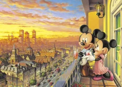 Tenyo Japan Jigsaw Puzzle D-300-197 Disney Mickey Mouse Sunset (300 Pieces) Best Sale