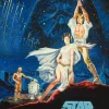 Tenyo Japan Jigsaw Puzzle W-108-648 Star Wars A New Hope (108 Pieces) Hot
