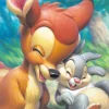 Tenyo Japan Jigsaw Puzzle Dsg-266B-792 Disney Bambi & Thumper (266 Pieces) Discount