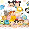 Tenyo Japan Jigsaw Puzzle D300-270 Disney Tsum Tsum (300 Pieces) Sale
