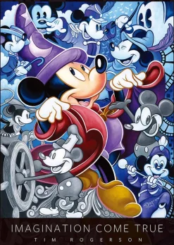 Tenyo Japan Jigsaw Puzzle D-300-006 Disney Mickey Imagination Come True (300 Pieces) Cheap
