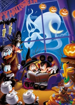 Tenyo Japan Jigsaw Puzzle D-300-004 Disney Halloween Haunted Party (300 Pieces) New