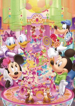 Tenyo Japan Jigsaw Puzzle Dsg266-746 Disney Candy Party (266 Pieces) Store