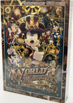 Tenyo Japan Jigsaw Puzzle D500-496 Disney Mickey's Mechanical World (500 Pieces) Shop