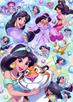 Tenyo Japan Jigsaw Puzzle D-500-479 Disney Aladdin Jasmine (500 Pieces) New