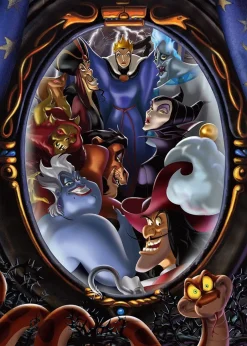 Tenyo Japan Jigsaw Puzzle D-500-480 Disney Villains (500 Pieces) Best