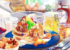 Tenyo Japan Jigsaw Puzzle D-300-286 Disney Chip & Dale Pancake (300 Pieces) Online