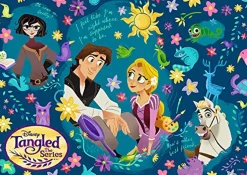 Tenyo Japan Jigsaw Puzzle D-300-290 Disney Tangled Rapunzel (300 Pieces) New
