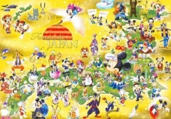 Tenyo Japan Jigsaw Puzzle D-500-447 Disney Fantastic Japan (500 Pieces) Cheap