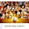 Tenyo Japan Jigsaw Puzzle D-300-284 Disney Dancing Party (300 Pieces) Fashion