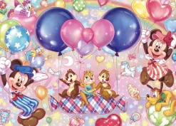 Tenyo Japan Jigsaw Puzzle D-500-490 Disney Balloon Paradise Photogenic (500 Pieces) Outlet
