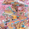 Tenyo Japan Jigsaw Puzzle D-1000-421 Disney Mickey Sweets House (1000 Pieces) Best Sale