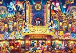 Tenyo Japan Jigsaw Puzzle D-1000-410 Disney Mickey Dream Theater (1000 Pieces) Hot