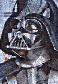 Tenyo Japan Jigsaw Puzzle W-1000-662 Star Wars Darth Vader (1000 Pieces) Cheap