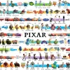 Tenyo Japan Jigsaw Puzzle Dw1000-007 Disney Pixar Collection (1000 S-Pieces) Online