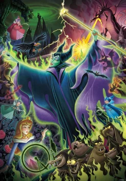 Tenyo Japan Jigsaw Puzzle Dpg500-221 Disney The Gift Of The Curse (Sleeping Beauty) (500 S-Pieces) Hot