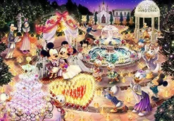 Tenyo Japan Jigsaw Puzzle D-1000-457 Disney Night Wedding Dream (1000 Pieces) New