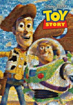 Tenyo Japan Jigsaw Puzzle D-1000-453 Disney Mosaic Art Toy Story (1000 Pieces) Hot