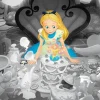 Tenyo Japan Jigsaw Puzzle Dfg-500-102 Frost Art Disney Alice In Wonderland (500 Pieces) Shop