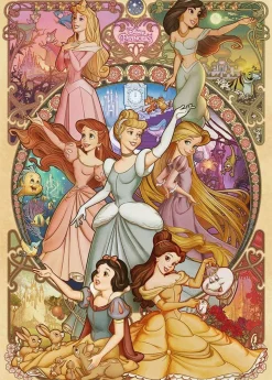 Tenyo Japan Jigsaw Puzzle D-2000-623 Disney Princess (2000 Pieces) Shop