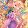 Tenyo Japan Jigsaw Puzzle Dsg-266B-791 Disney Tangled Rapunzel Pascal (266 Pcs) Fashion