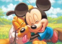 Tenyo Japan Jigsaw Puzzle Dsg-266B-788 Disney Mickey Mouse & Pluto (266 Pieces) Best Sale