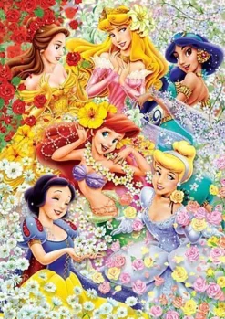 Tenyo Japan Jigsaw Puzzle Dg-315-104 Disney Floral Wedding (315 Pieces) Outlet