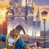 Tenyo Japan Jigsaw Puzzle Dsg456-709 Disney Beauty And The Beast Sunset Waltz (456 Pieces) Fashion