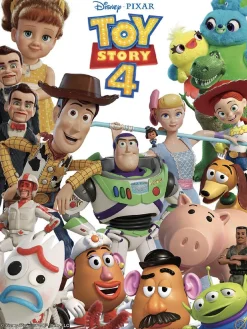 Tenyo Japan Jigsaw Puzzle Dd48-572 Toy Story4 (Double Sides) (48 Pieces) New