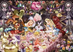 Tenyo Japan Jigsaw Puzzle Dw-1000-004 Alice In Wonderland Tea Party (1000 S-Pieces) Hot